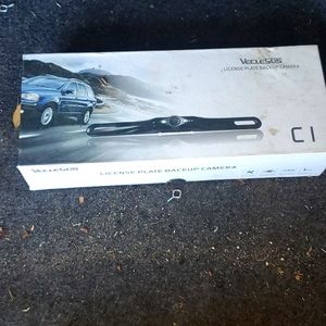 Veclesus license plate rearview camera